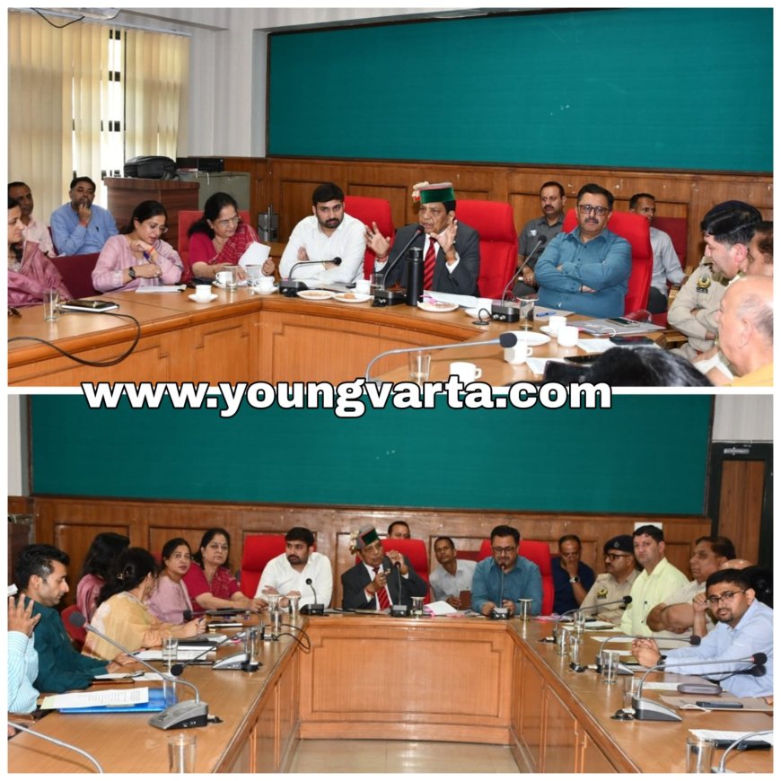 डॉ. शांडिल ने शूलिनी मेला के सम्बन्ध में आयोजित समीक्षा बैठक की अध्यक्षता की