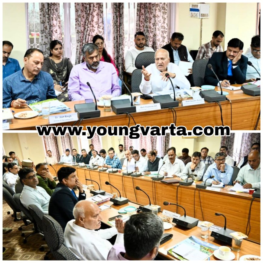किसानों को लाभान्वित करने वाली योजनाओं का प्रभावी क्रियान्वयन सुनिश्चित करें : चंद्र कुमार