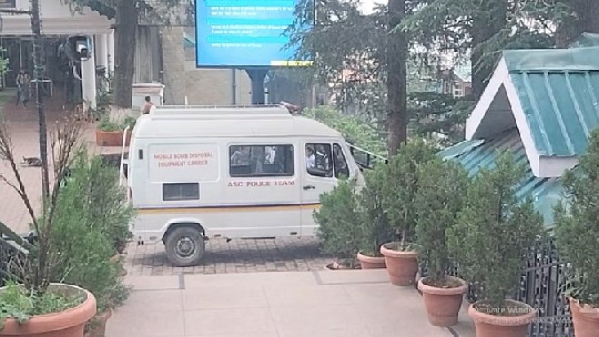शिमला में एक बार फिर प्रदेश उच्च न्यायालय को बम से उड़ाने की मिली धमकी,पुलिस विभाग अलर्ट