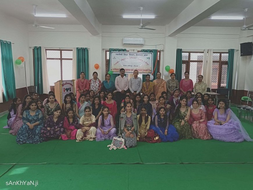 आईटीआई हमीरपुर की छात्राओं ने तैयार किए लेडीज सूट के कई शानदार डिजाइन