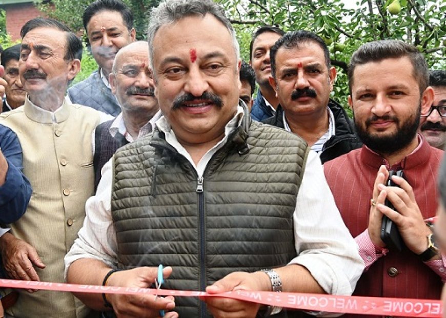 रोहित ठाकुर ने बौली गाँव में 12 लाख रूपये की लागत से नवनिर्मित सामुदायिक भवन का किया उद्घाटन 