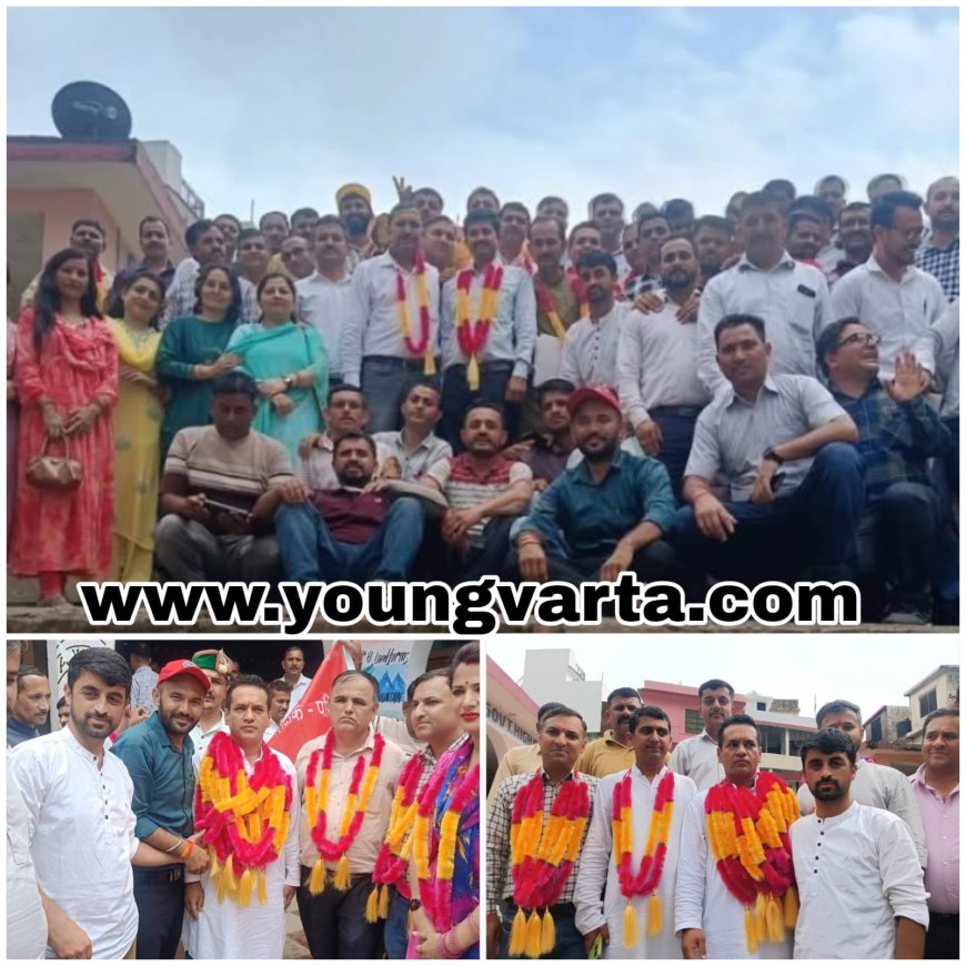 आचार्य देवेंद्र शर्मा को राजकीय संस्कृत शिक्षक परिषद जिला सिरमौर की कमान