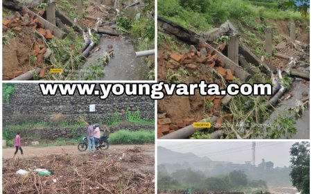 खैरी गांव में सीवरेज लाइन टूटने से जल शक्ति विभाग को 25 लाख रुपए का नुकसान