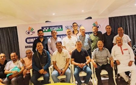 विजय ठाकुर हिमाचल प्रदेश बैडमिंटन एसोसिएशन के नए अध्यक्ष नियुक्त 