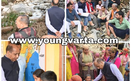 प्रदेश सरकार सराज के क्षेत्रों में फंसे लोगों को तुरंत प्रभाव से करे रेस्क्यू , केंद्र से मांगी मदद : जयराम ठाकुर