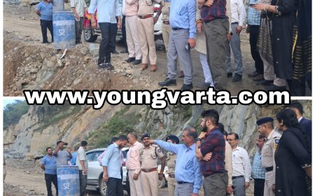 मुख्यमंत्री ने पाड़छू पुल के निकट हुए नुकसान का लिया जायजा , प्रभावितों को दिया सहायता का भरोसा