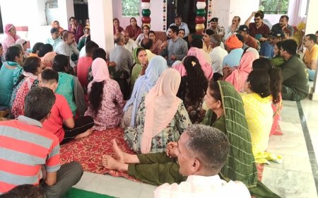 धर्मपुर में राहत कार्य जारी, अब तक 2 लाख 90 हजार रुपए की राहत राशि की वितरित