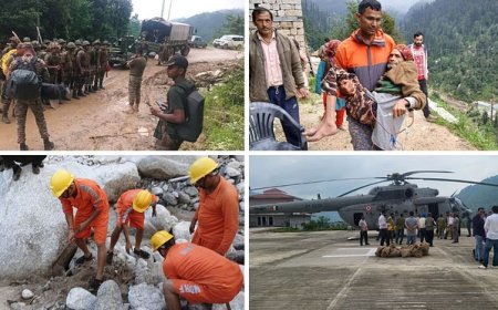 मंडी में ड्रोन से भी की जा रही लापता लोगों की तलाश, 17 लोगों की मौत, 54 लोग अभी  भी लापता