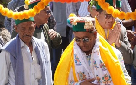 राजस्व मंत्री ने किन्नौर जिला के दूर-दराज गांव टाशीगंग का किया दौरा,स्थानीय लोगों की समस्याओं का किया निवारण