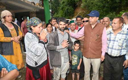 लोग राहत का बेसब्री से कर रहे हैं इंतजार , एक हफ्ते बाद भी नहीं पहुंची सरकार : जयराम ठाकुर