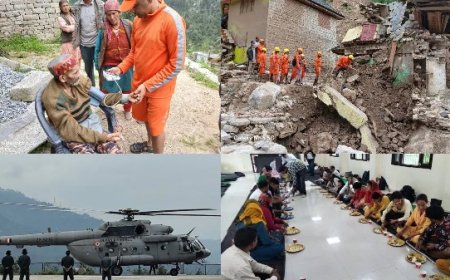जज्बा : सराज में आई आपदा में लापता लोगों की खोजबीन के लिए लगातार नाै दिन से डटे NDRF के जवान