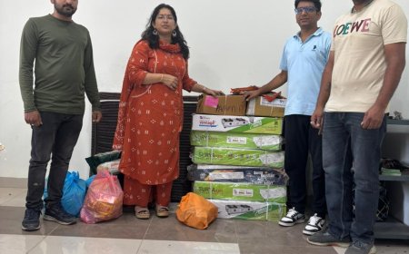 बेंगलुरु में रहने वाले हिमाचलियों के उठे मंडी आपदा प्रभावित लोगों की मदद के लिए हाथ , बाढ़ पीड़ितों के लिए भेजी राहत सामग्री