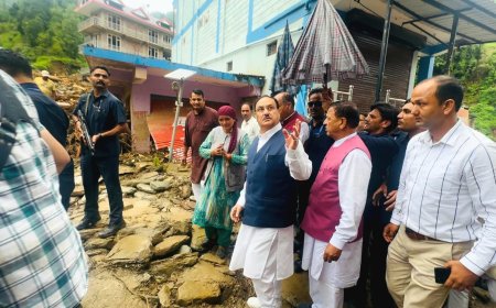 आर्थिक मदद की दृष्टि से भारत सरकार हिमाचल प्रदेश के साथ पहले भी खड़ी थी और आगे भी खड़ी रहेगी : जेपी नड्डा