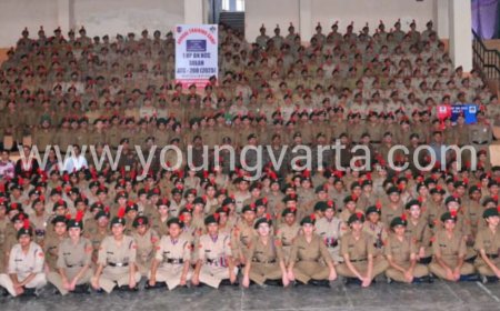 एनसीसी ने किया नौणी में वार्षिक प्रशिक्षण शिविर का आयोजन , कॉलेजों के 600 कैडेट्स ने लिया भाग 