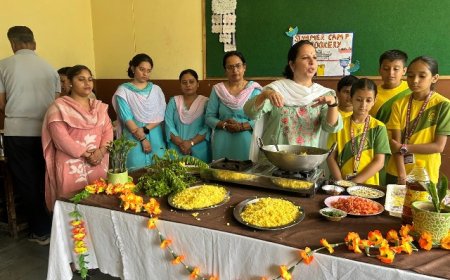 डीएवी विद्यालय नाहन में समर कैंप का आयोजन, कैंप में बच्चों को विभिन्न गतिविधियों में भाग लेने का मिला अवसर  