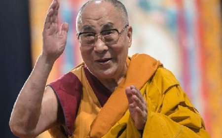 दलाई लामा मकलोडगंज स्थित अपने आवास से 45 दिवसीय लद्दाख यात्रा पर रवाना