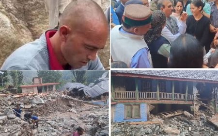 आपदा के 13वें दिन परिजनों ने नियति को स्वीकारते हुए आंसुओं के बीच लापता लोगों का किया क्रिया कर्म 