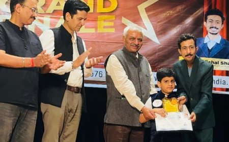 हमीरपुर के रियांश राणा लिटिल मिस्टर मास्टर बने सीज़न-4 के सेकेंड रनर-अप