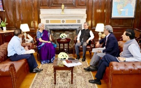 मुख्यमंत्री ने केंद्रीय वित्त मंत्री से भेंट की, राज्य की ऋण सीमा बढ़ाने का किया आग्रह  