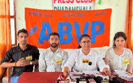 अखिल भारतीय विद्यार्थी परिषद की प्रांत कार्यकारिणी बैठक पालमपुर के आधारशिला विद्यालय में संपन्न