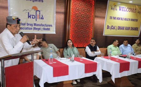 बेहतर स्वास्थ्य सेवाएं प्रदान करने के लिए प्रतिबद्धता के साथ कार्य कर रही प्रदेश सरकार : डॉ. धनीराम शांडिल