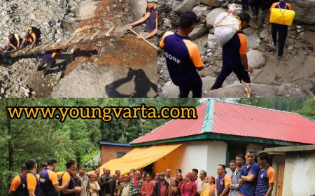 आपदा के बाद प्रभावित क्षेत्रों में पहुंचने वाले अग्रणी दलों में शामिल रहा एसडीआरएफ , राहत एवं बचाव कार्यों में निभा रहा अहम भूमिका