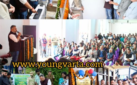 शिमला के टूटूपानी में 6.69 करोड़ से निर्मित हुआ सेब ग्रेडिंग और पैकिंग हॉउस , शिक्षा मंत्री रोहित ठाकुर ने किया उद्घाटन