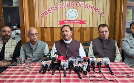 प्रियंका गांधी ने युवाओं को 58 साल वाली पक्की नौकरी का किया था वादा , कांग्रेस राज में केवल मित्रों को नौकरियां : डा. बिंदल