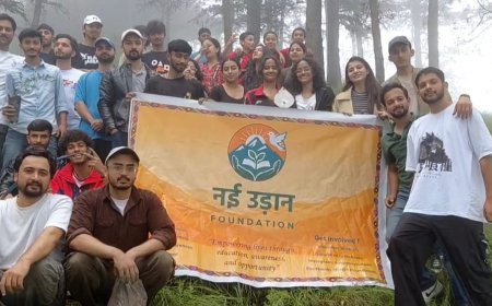 शिमला को हरा भरा करने का युवाओ ने उठाया बीड़ा , नई उड़ान संस्था ने भट्टाकुफर में किया पौधारोपण  