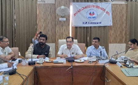 आयोग के अध्यक्ष कुलदीप कुमार धीमान की अध्यक्षता में अनुसूचित जाति समुदाय संबंधी मामलों की समीक्षा बैठक आयोजित  