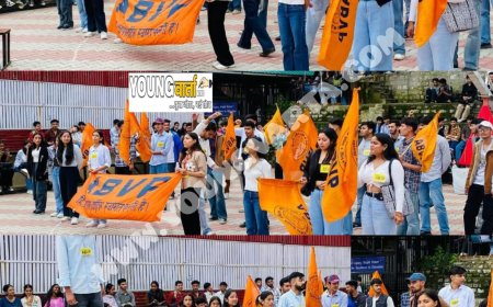 जॉब ट्रेनिंग सरकारी कर्मचारी नहीं चलेगा , युवाओं को मिले स्थाई नौकरी , एबीवीपी ने दी आंदोलन की चेतावनी