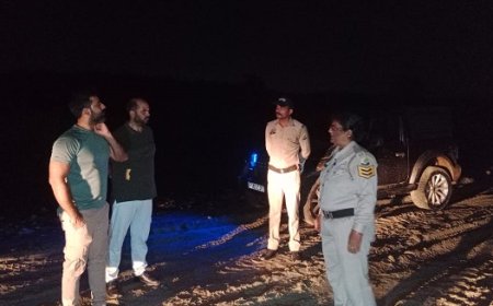 अवैध-अवैज्ञानिक खनन पर ऊना प्रशासन की आधी रात को कार्रवाई,तीन टिप्पर और एक पोकलेन जब्त 