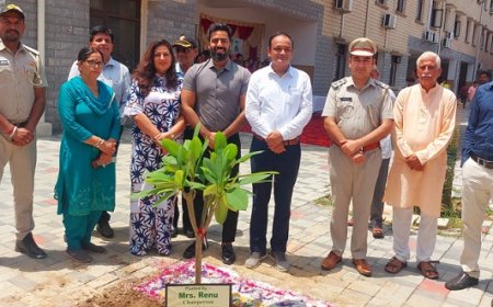 जिला रेड क्रॉस सोसाइटी ऊना ने पर्यावरण सरंक्षण की अनूठी पहल में 1600 फलदार पौधे किए वितरित 