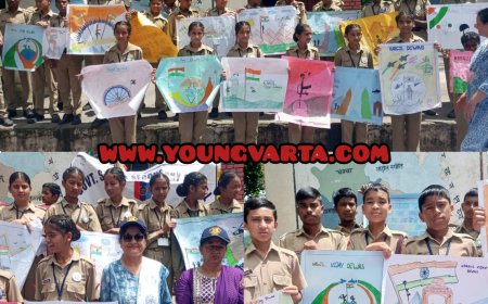 एनसीसी कैडेट्स ने डगशाई स्कूल में मनाया कारगिल विजय दिवस