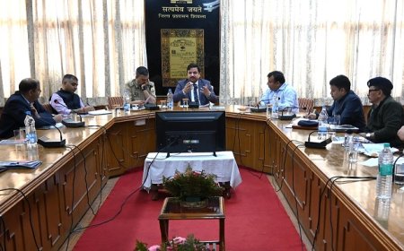 सड़क सुरक्षा सुनिश्चित करने के लिए सभी विभाग आपसी समन्वय के साथ करें काम : उपायुक्त