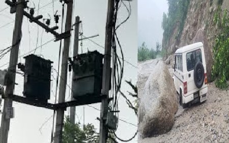  प्रदेश के कई भागों में ऑरेंज अलर्ट के बीच बारिश लगातार जारी, 343 सड़कें बाधित, 551 बिजली ट्रांसफार्मर ठप