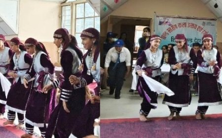 खंड स्तरीय कला उत्सव में बलग स्कूल ने बेहतरीन प्रदर्शन करते हुए सर्वश्रेष्ठ स्थान किया प्राप्त  