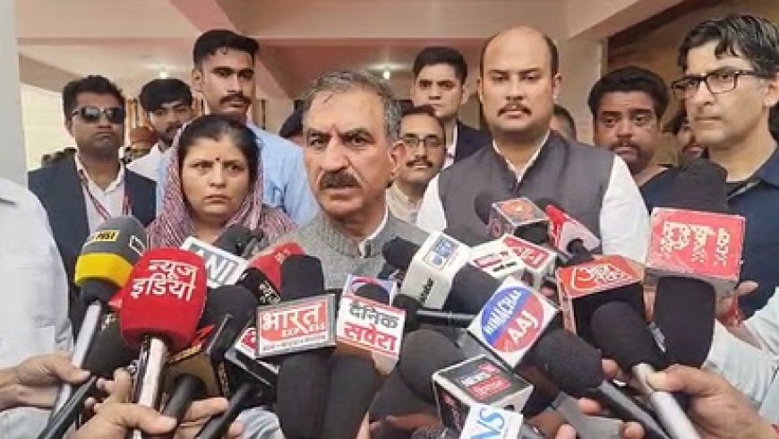 हिमाचल प्रदेश में बीती रात आठ जगह बादल फटने से 500 करोड़ रुपये का नुकसान : सीएम