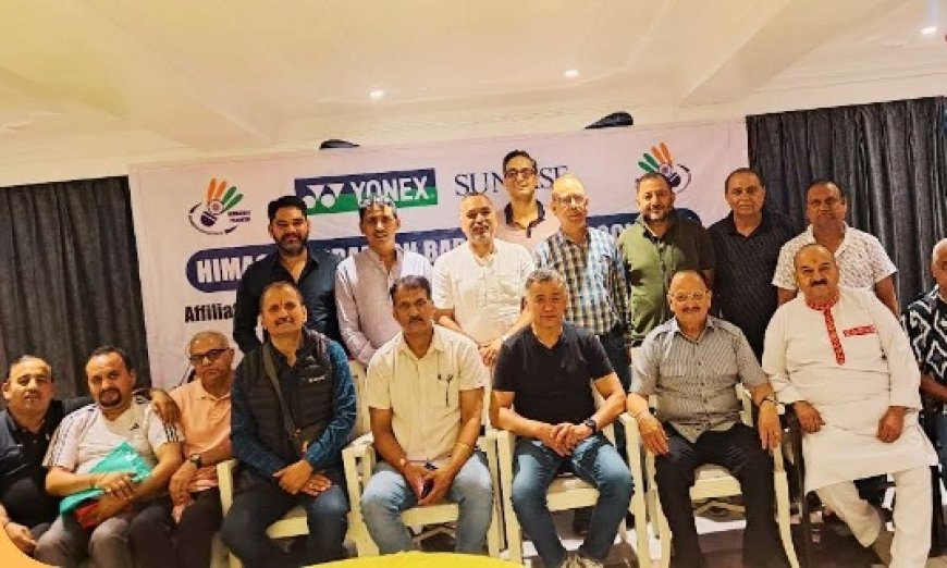 विजय ठाकुर हिमाचल प्रदेश बैडमिंटन एसोसिएशन के नए अध्यक्ष नियुक्त 