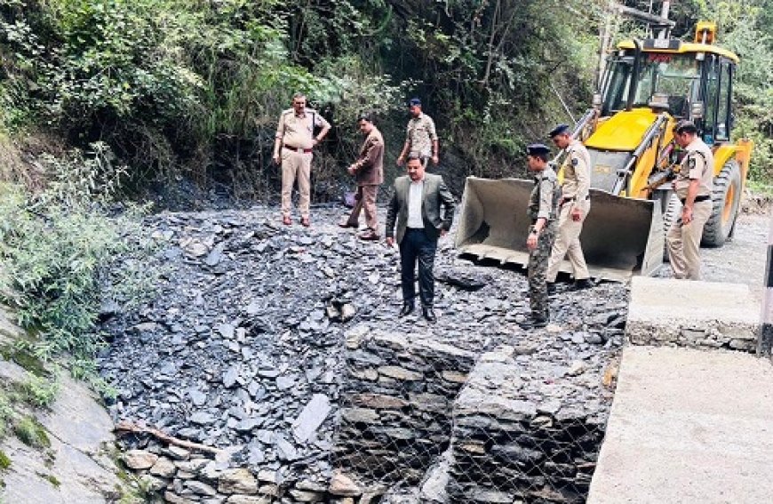 उपायुक्त ने मानसून को लेकर ठियोग उपमंडल की तैयारियों का लिया जायजा