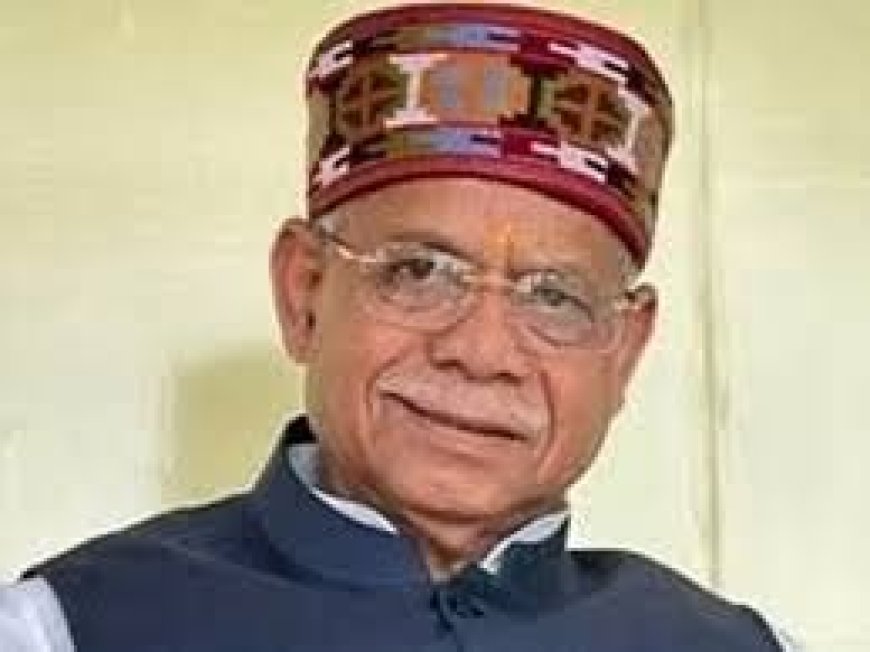 आपदा प्रभावितों के लिए राज्यपाल ने भेजी राहत सामग्री , लोगों में जरा भी मानवता है तो वनों को काटना करें बंद