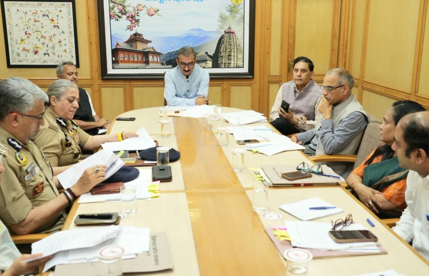 मुख्यमंत्री ने बादल फटने की बढ़ती घटनाओं का अध्ययन करने की आवश्यकता पर बल दिया
