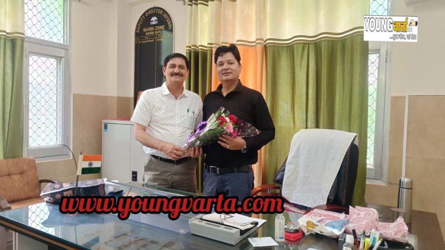 पंचकर्म , क्षारसूत्र और होम्योपैथी को देंगे नई दिशा , डा. राजन सिंह ने संभाला मंडी जोन के आयुष उपनिदेशक का कार्यभार