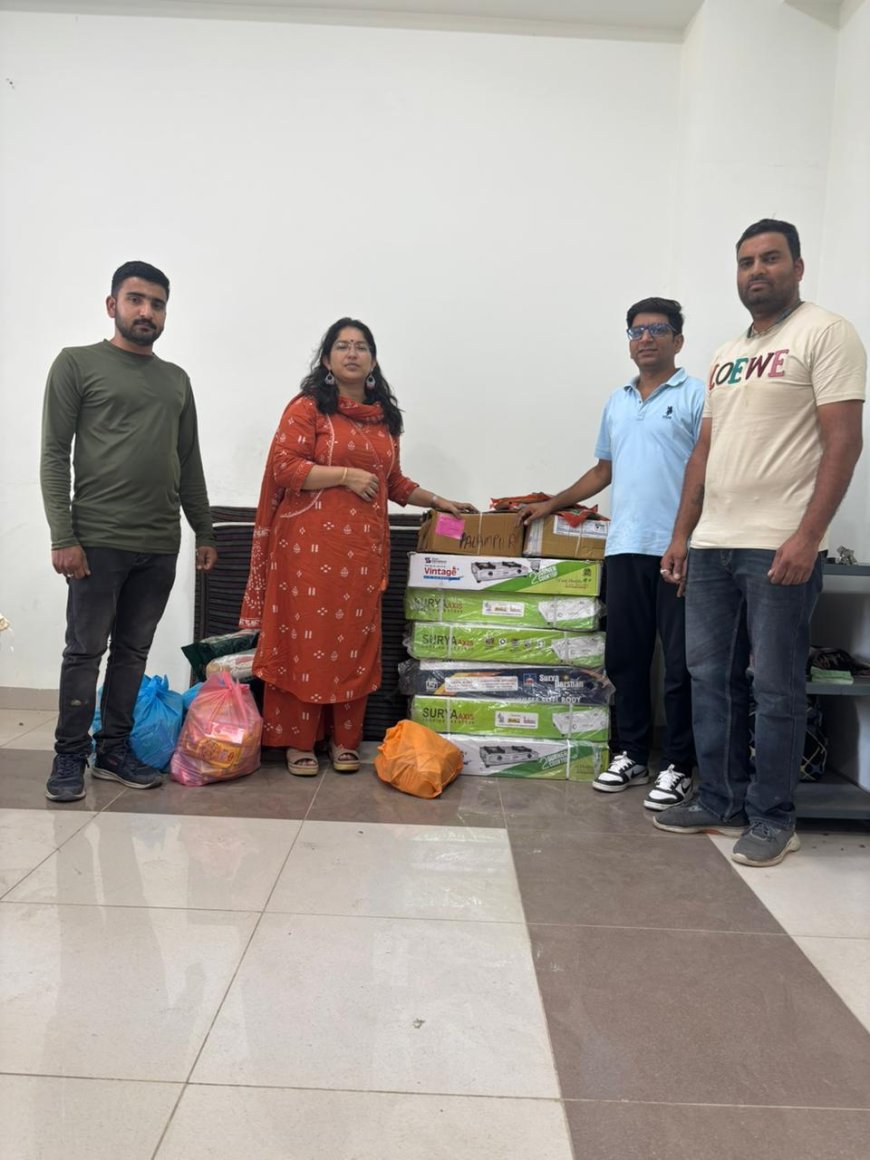 बेंगलुरु में रहने वाले हिमाचलियों के उठे मंडी आपदा प्रभावित लोगों की मदद के लिए हाथ , बाढ़ पीड़ितों के लिए भेजी राहत सामग्री