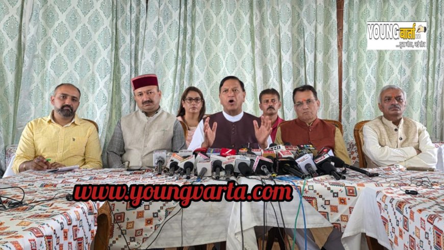 त्रासदी ग्रस्त क्षेत्र में प्रदेश की कांग्रेस सरकार ना दे पाई सड़क पानी और पुनर्वास : डा. बिंदल