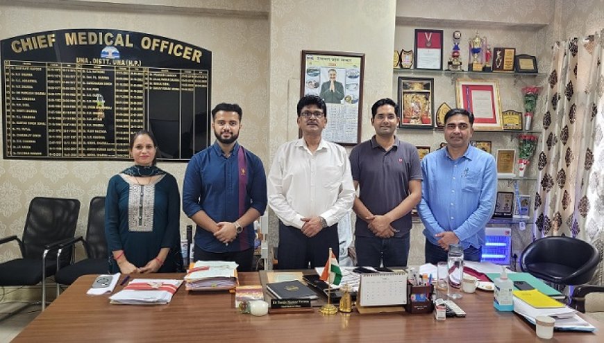 स्वास्थ्य सेवाओं में जिला ऊना रहा अव्वल,ज़िला के 73 स्वास्थ्य संस्थानों को मिला कायाकल्प अवार्ड