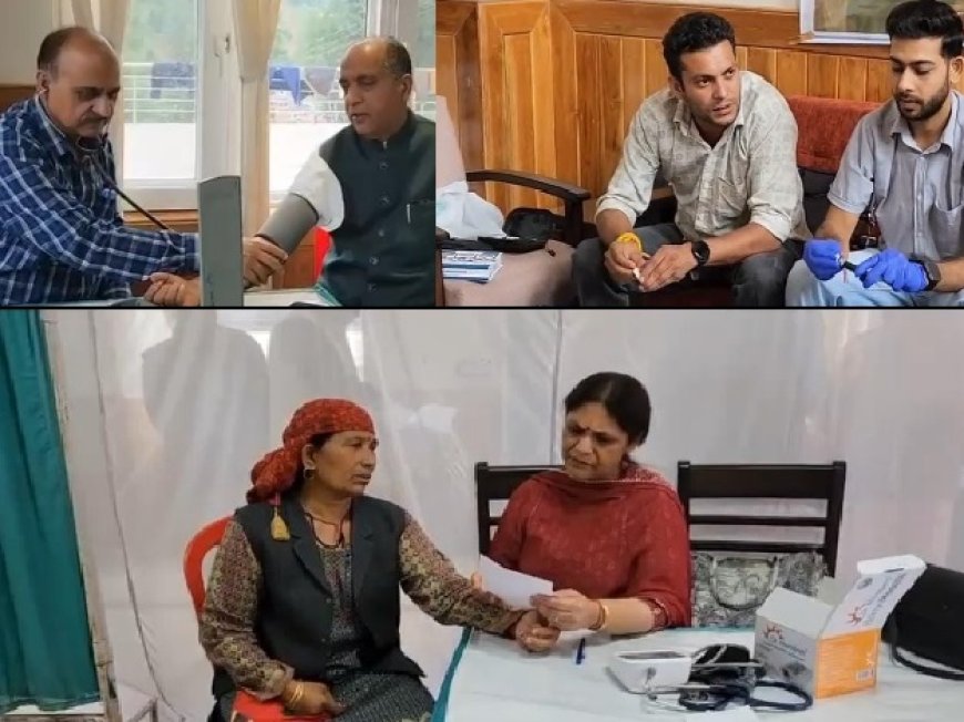 थुनाग में निःशुल्क जांच एवं उपचार शिविर लगाने के लिए आयोजकों का आभार : जयराम ठाकुर