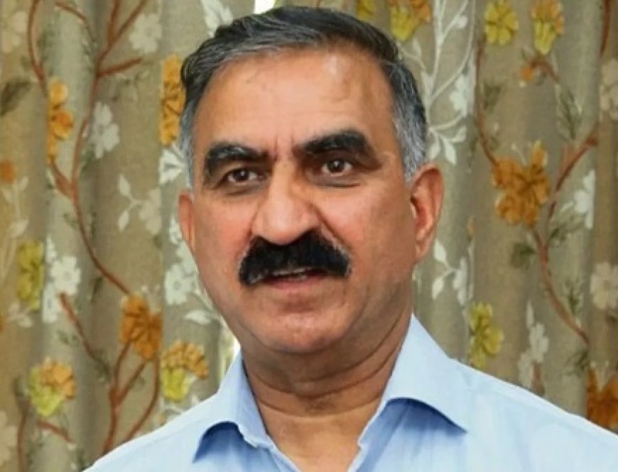 हिमाचल में प्राकृतिक आपदा से हुए नुकसान की भरपाई के लिए बिना शर्त राहत पैकेज दे केंद्र सरकार : सीएम