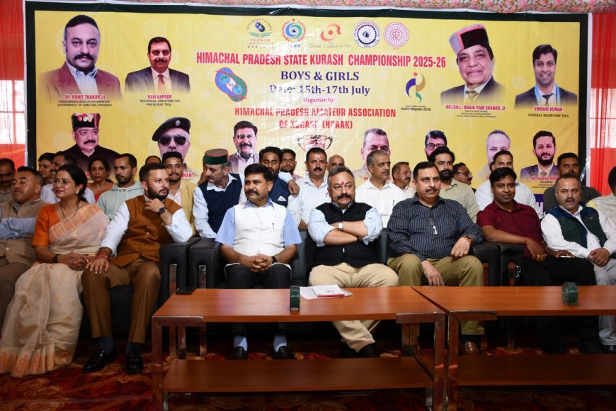 युवाओं की ऊर्जा को सही दिशा प्रदान करने में खेल सहायक : रोहित ठाकुर