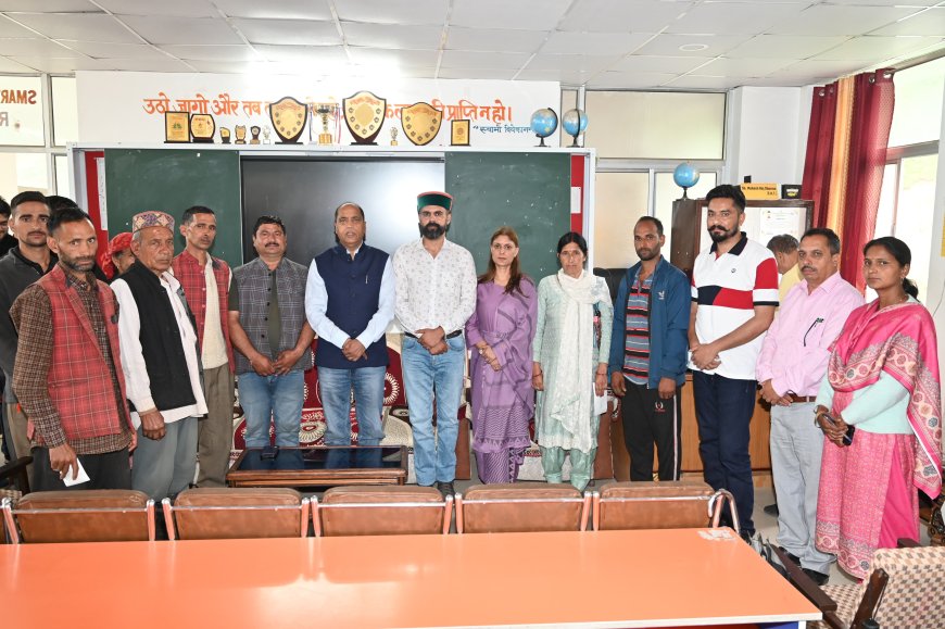 अब बहुत जल्दी बहाल की जाये आधारभूत सुविधाएं , युद्ध स्तर पर हो राहत कार्य : जयराम ठाकुर